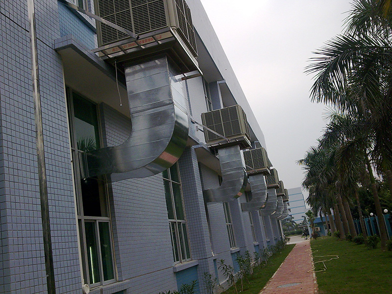 鋁廠環(huán)?？照{(diào)降溫工程