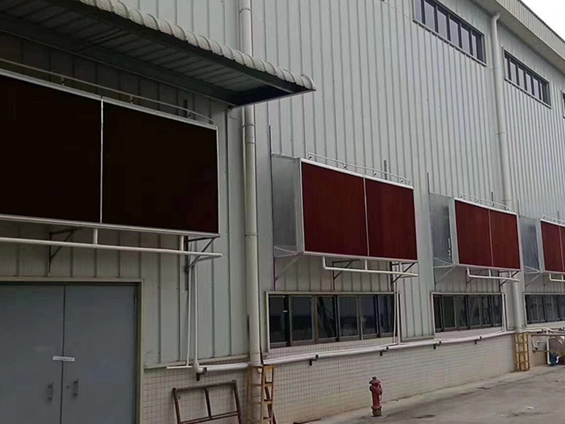 東莞廠房水簾風機降溫工程